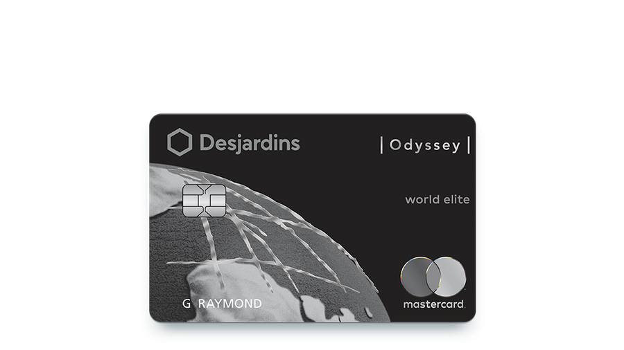 Desjardins Odyssey World Elite Mastercard credit card